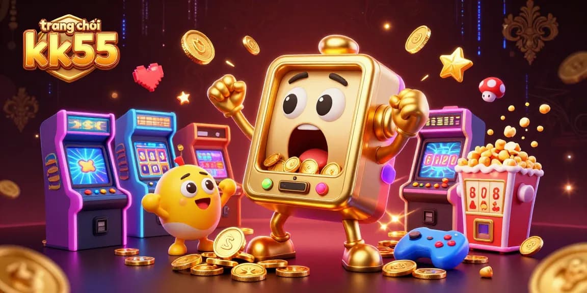 Experience the excitement of winning at trang chủ kk55 with lively slot machines and gaming elements.