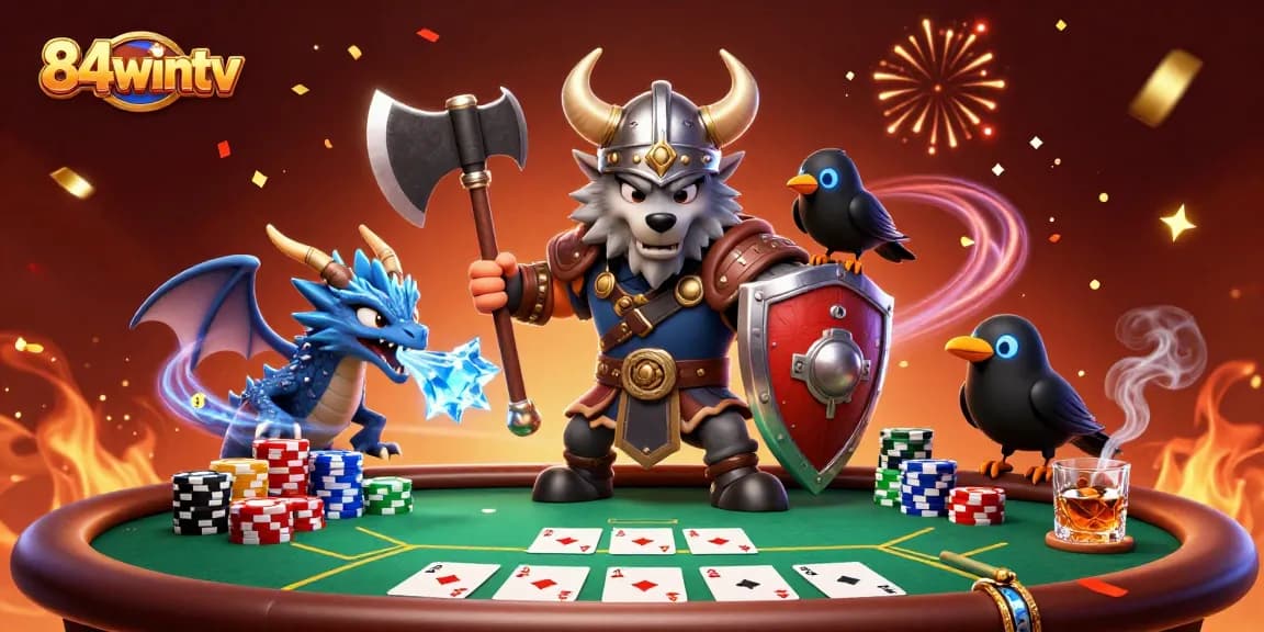 Experience thrilling action at 84wintv with poker warriors and exciting game elements.
