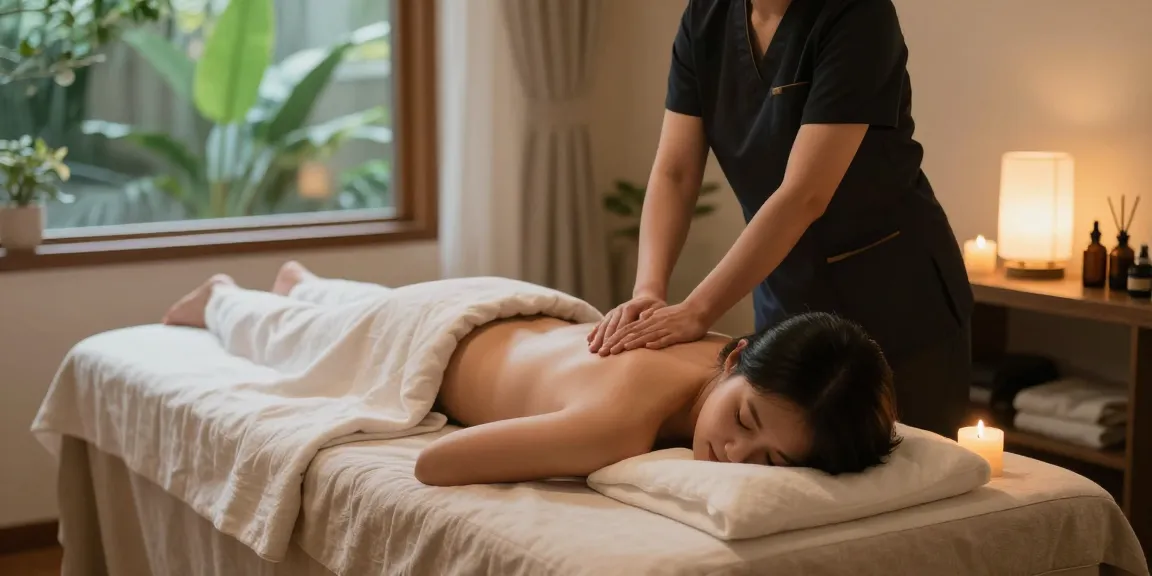 신림동출장마사지 service in a tranquil home spa with professional therapist.