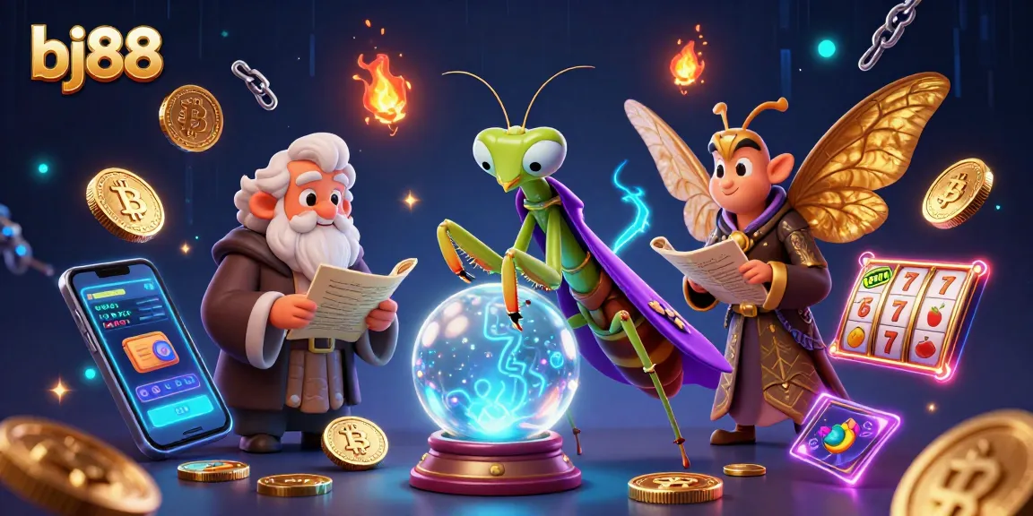 Engage in thrilling slots at bj88 with our enchanting scene of mystical fortune telling.