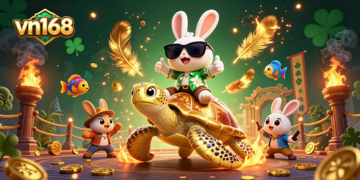Win big with vn168's exciting casino adventures featuring colorful characters and dynamic gaming elements.
