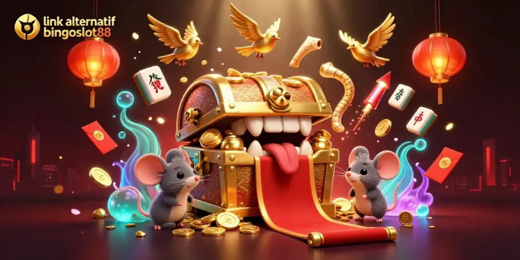 Menangkan banyak hadiah menarik dengan link alternatif bingoslot88 di ilustrasi kasino yang menawan ini.