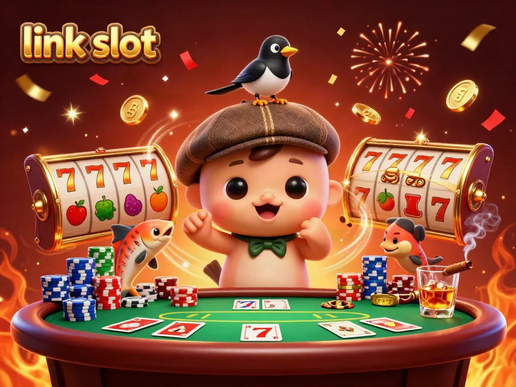 Engage with thrilling slot action featuring 'link slot', 3D baby Nessie, a magpie, and tartan salmon.