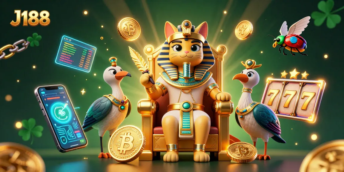 Play engaging games at J188's vibrant online casino, featuring stunning visuals and crypto themes.