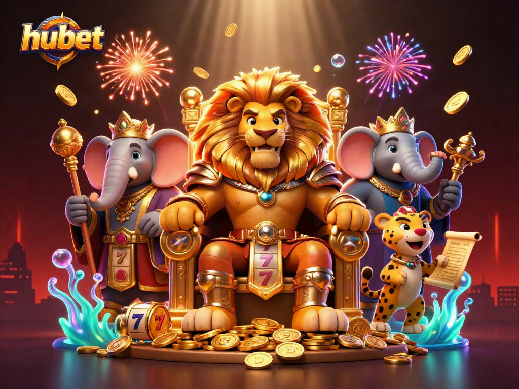 Engage in hubet's vibrant online casino world with thrilling slots and dynamic gaming elements.