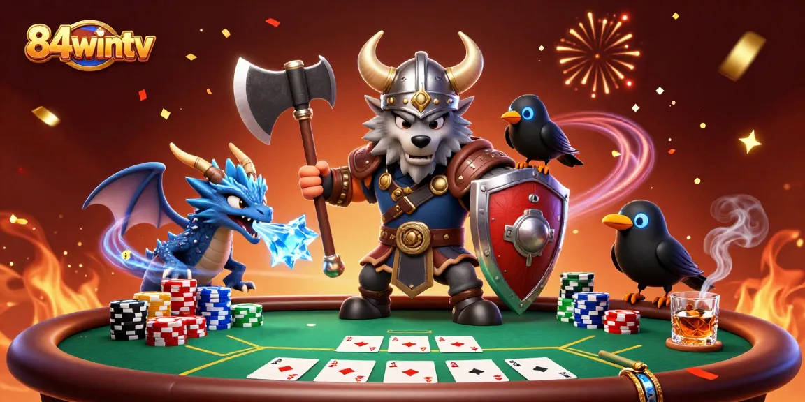 Experience thrilling action at 84wintv with poker warriors and exciting game elements.