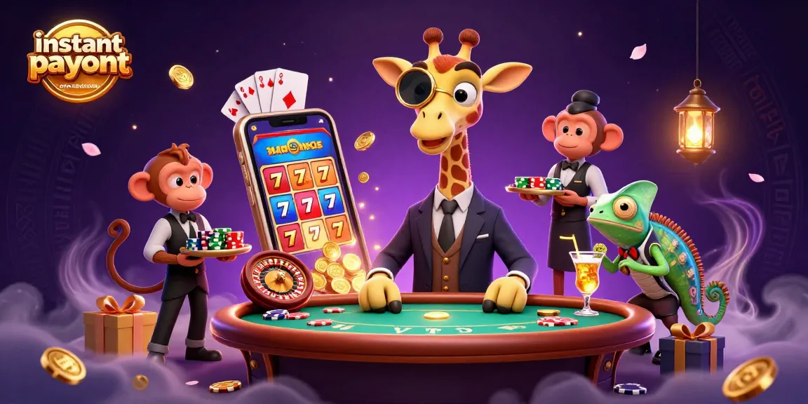 Engage with instant payout online casinos australia featuring colorful slot games and vibrant characters.